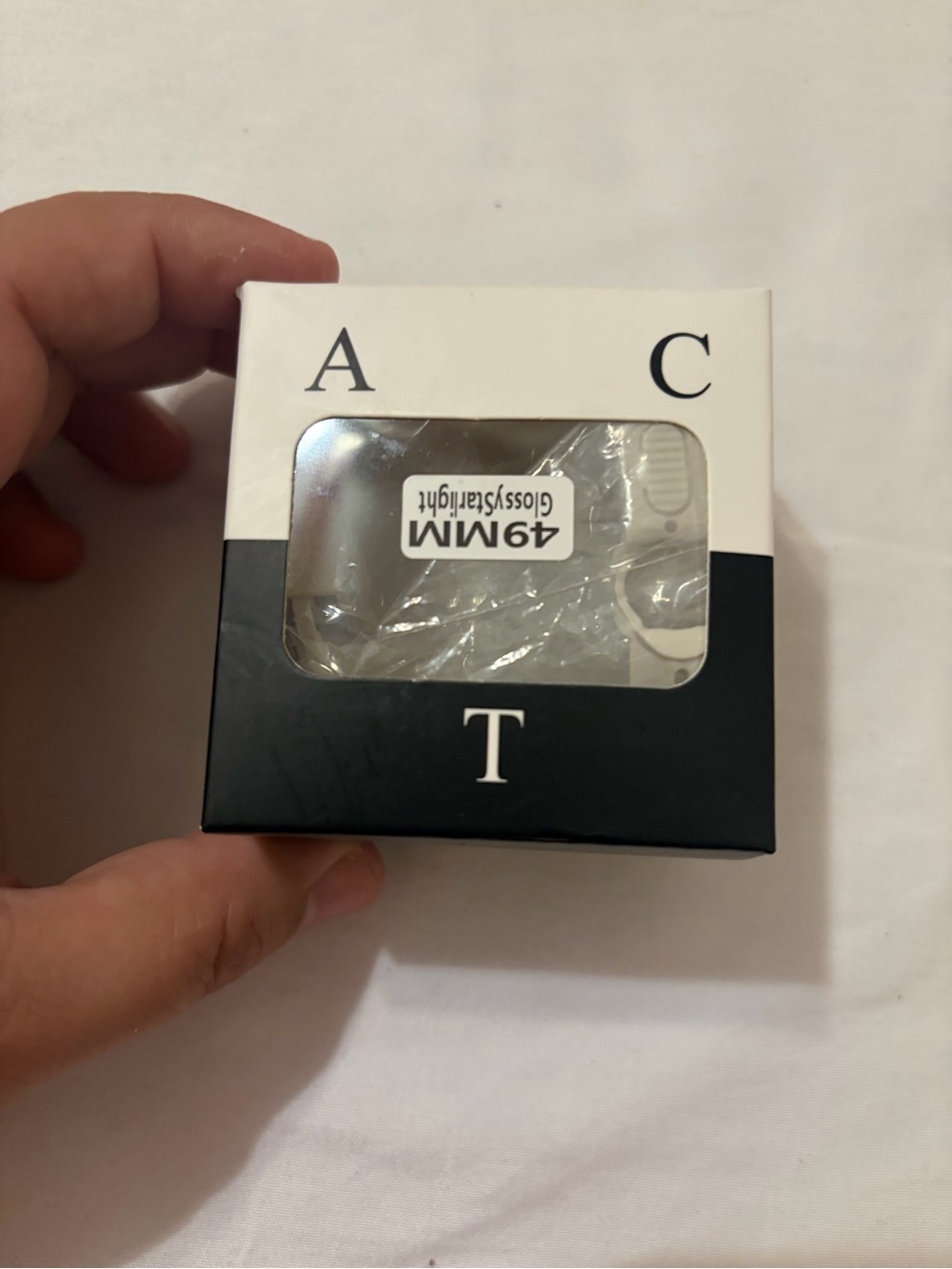 Off White Unisex Apple Watch Band Accessory - 49mm - Waterproof